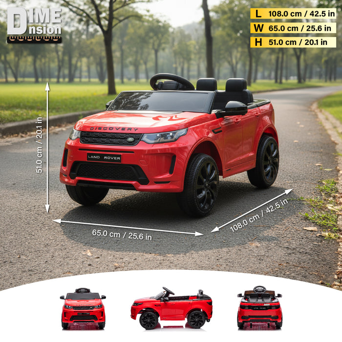 Land Rover Discovery 12V Ride on Car with Open Doors and Remote Control, Licensed