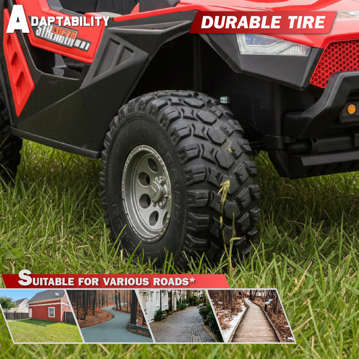 Dune Buggy 2 Seater 24V Off-Road UTV with Remote Control and EVA Tires