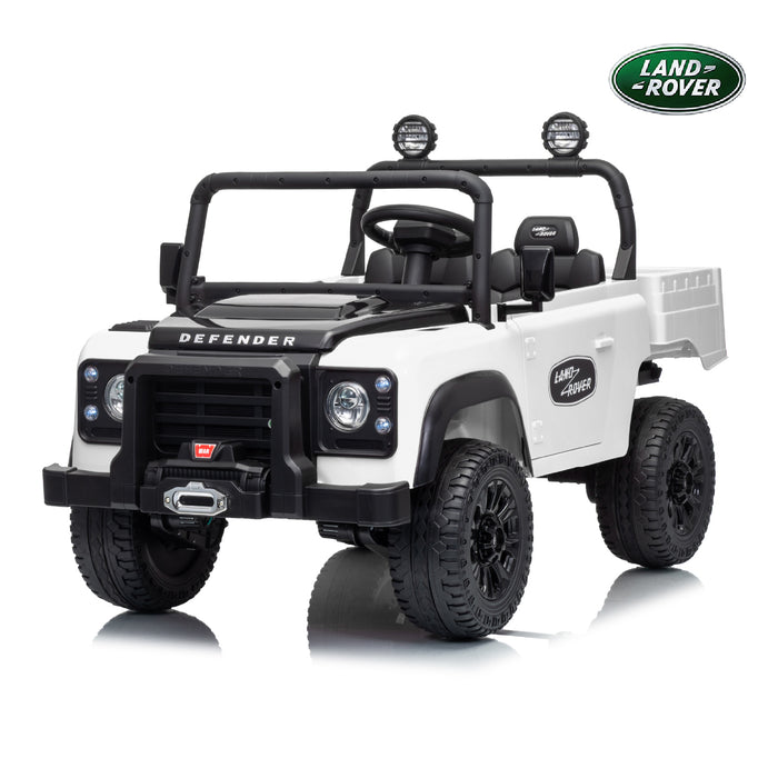 M1 official licensed Classic Land Rover Defender 24V 2 seater kids ride on car