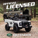 M3 24V two seater Land Rover Defender ride on car product dimensions