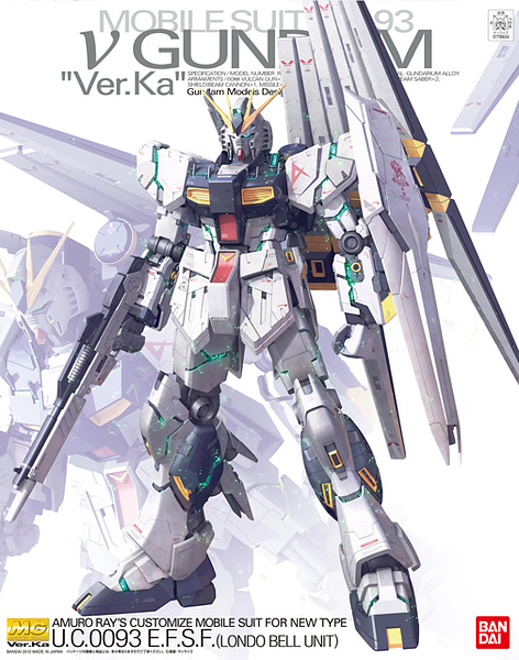 MG 1/100 Nu Gundam Ver.Ka — Voltz Toys MG 1/100 Nu Gundam Ver.Ka — Voltz Toys