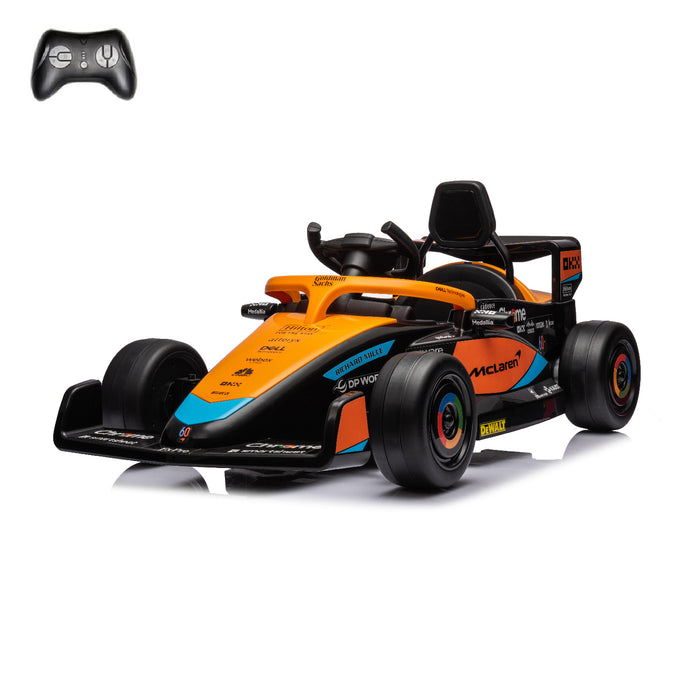 McLaren F1 12V Ride on Car for Kids with Remote Control, LED Lights and Music