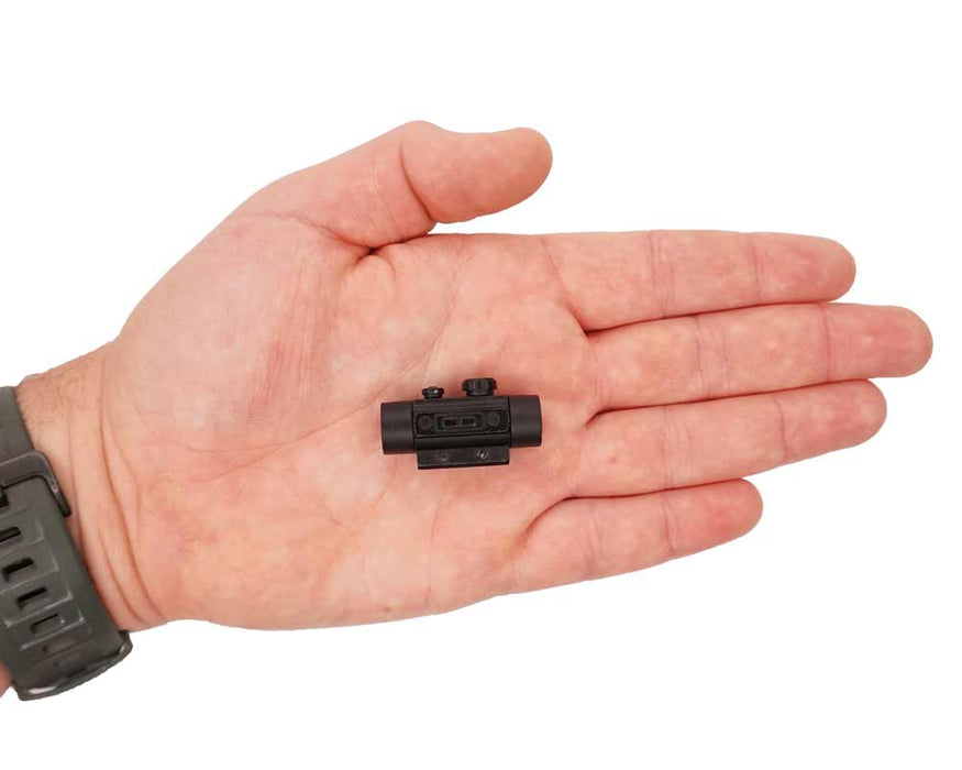 Miniature 1:3 Scale Model Mini Red Dot Scope Diecast Metal Building Kit Attachment