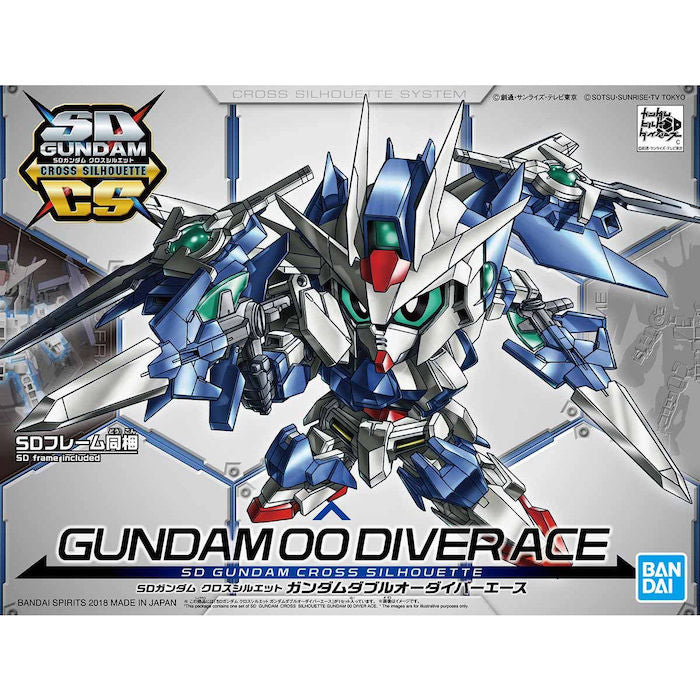 SD Gundam Cross Silhouette (SDCS) GUNDAM 00 DIVER ACE