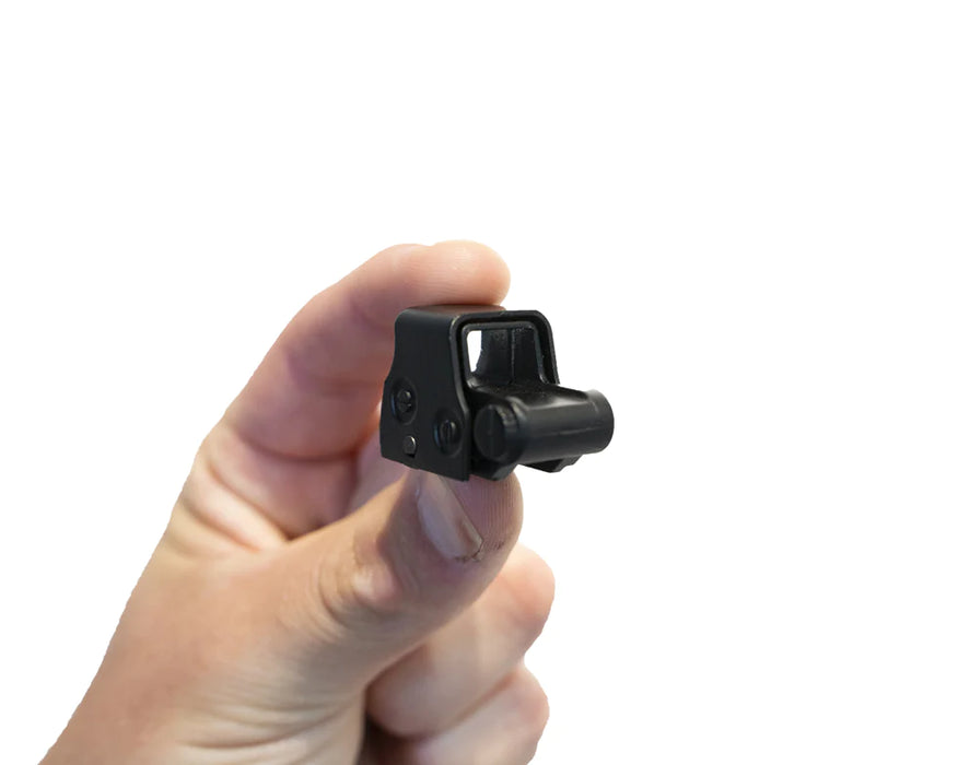 Miniature 1:3 Scale Model Mini Short Holographic Sight Diecast Metal Building Kit Attachment