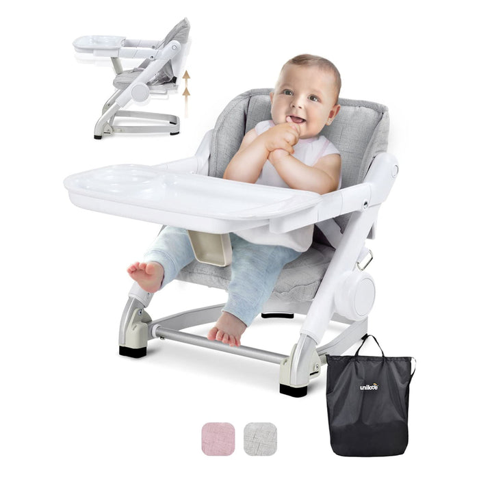 Unilove Feed Me 3-in-1 Dining Leather Booster Seat for Toddlers