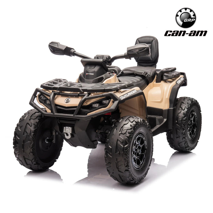 Buggy CAN-AM 2 places 24 V 4 roues motrices électrique UTV pour enfants avec télécommande, sous licence