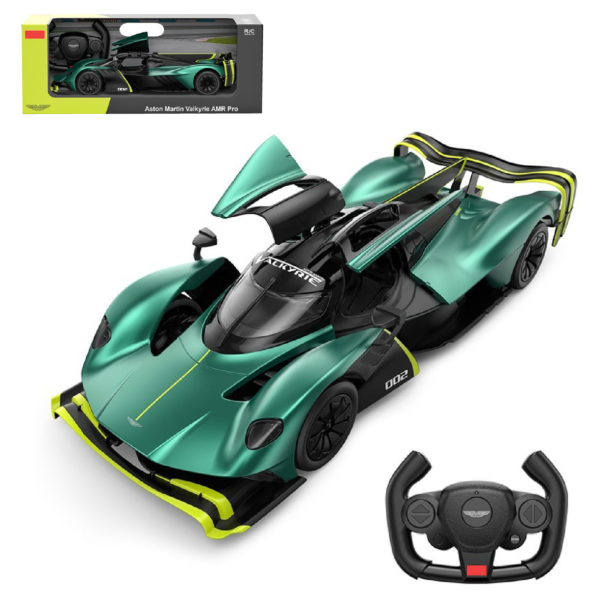 Aston Martin Valkyrie AMR Pro RC Car 1/14 Scale Licensed Remote Contro ...
