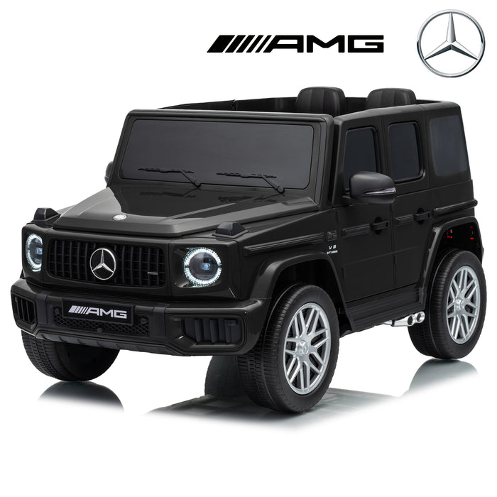 Licensed Mercedes Benz AMG G63 24V Kids' Ride On Car with Parental Remote Control, LED Lights