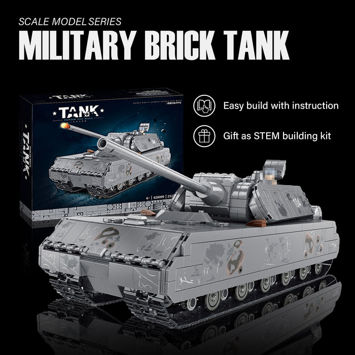 Panlos 628009 Panzer VIII Maus Tank Brick