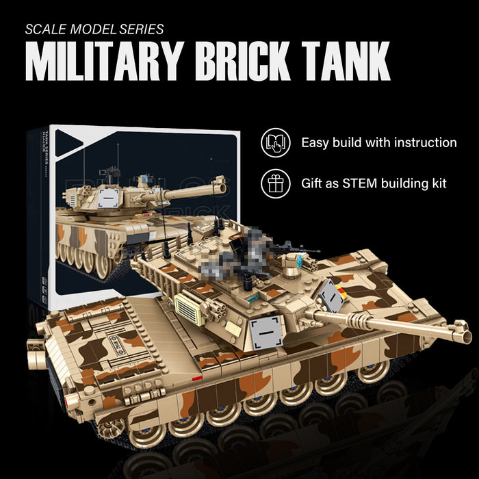 Panlos M1A2 Abrams Tank Brick