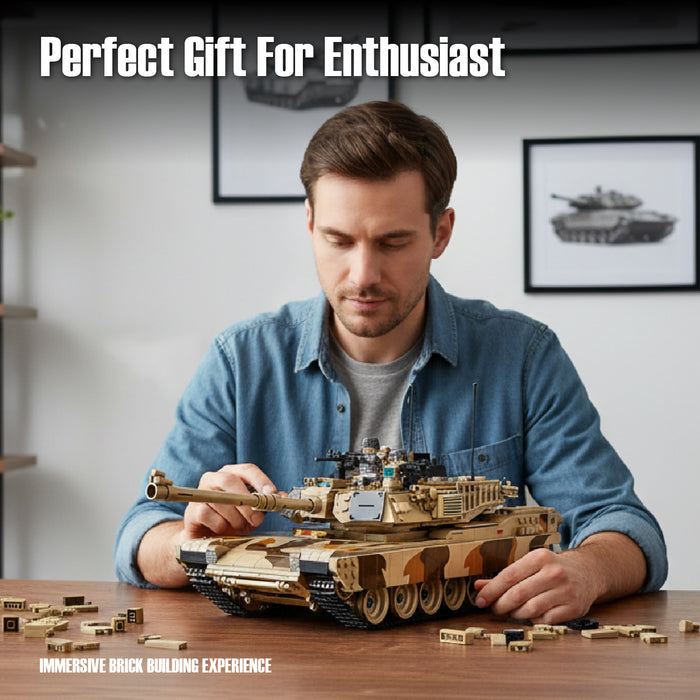 Panlos M1A2 Abrams Tank Brick