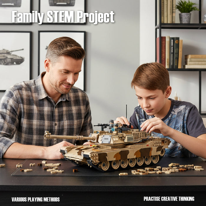 Panlos M1A2 Abrams Tank Brick