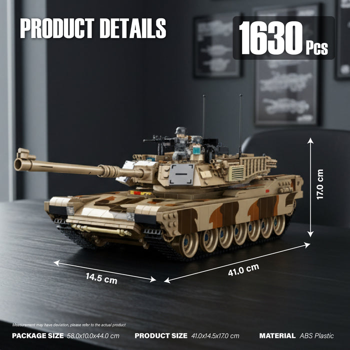 Panlos M1A2 Abrams Tank Brick