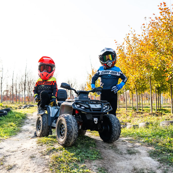 Can-Am Outlander kids ATV with full suspension for a smoother ride