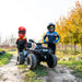 Can-Am Outlander kids ATV with full suspension for a smoother ride