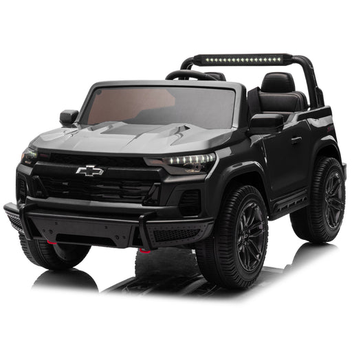 Parental remote control for Chevrolet Colorado kids 24V ride-on truck, ensuring safety and easy operation for young children