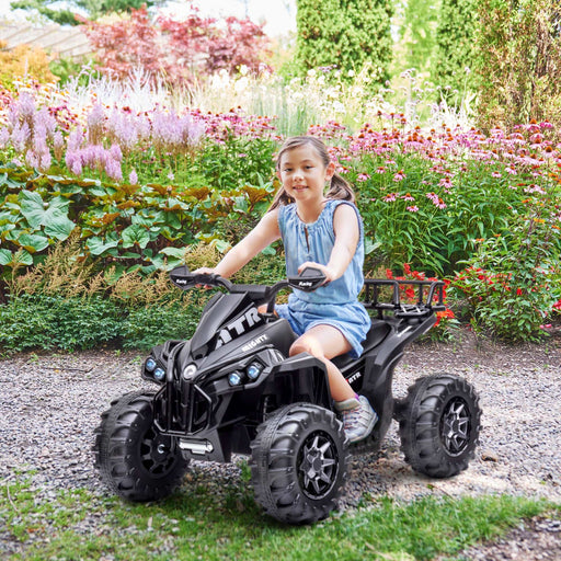 ATV 12V Off-Road Ride On Car Toy with Realistic Lights and MP3 Player