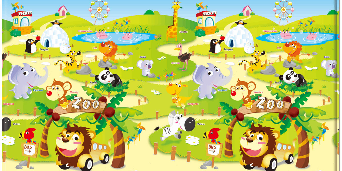 tapis de jeu - Dwinguler playmat - Safari - Large - 2,3m * 1,4m * 15mm tapis de jeu - Dwinguler playmat - Safari - Large - 2,3m * 1,4m * 15mm