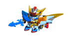 SD Chibi Senshi CB11 Zero Gundam Jr. - main product image