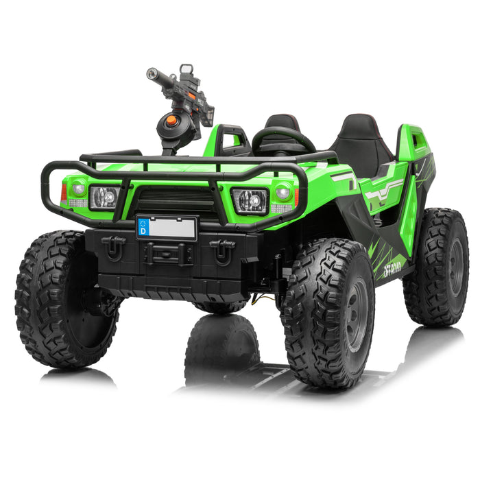 Dune Buggy 2 Seater 24V Off-Road UTV with EVA Tires and Remote Control, 4WD