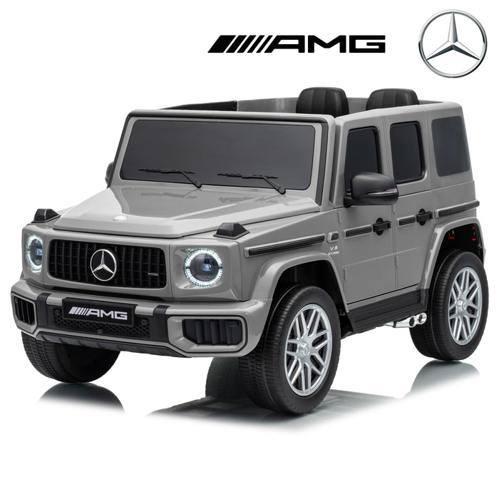 Licensed Mercedes Benz AMG G63 24V Kids' Ride On Car with Parental Remote Control, LED Lights
