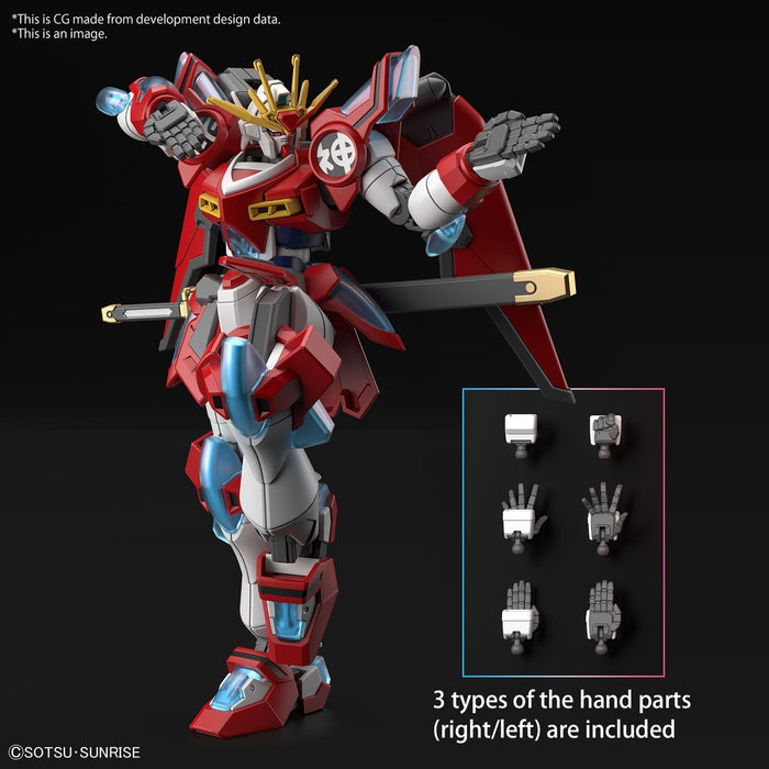 HG 1/144 Shin Burning Gundam - product view 5