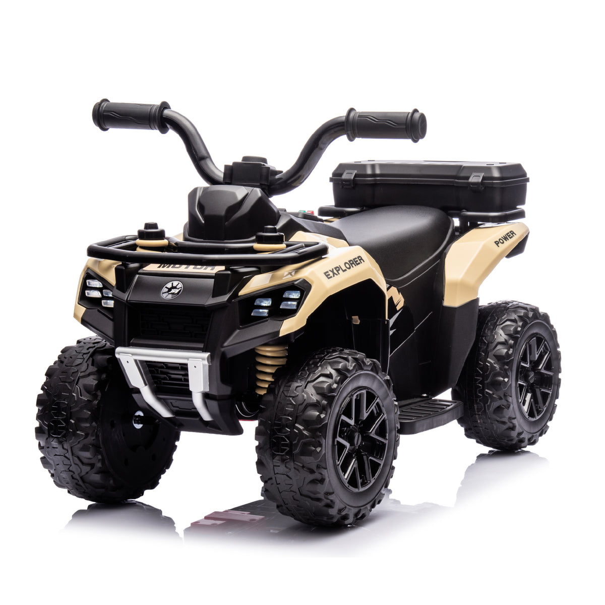 Explorer Quad ATV 6V Ride on Car 4-Wheeler Kids ATV with LED Lights an ...