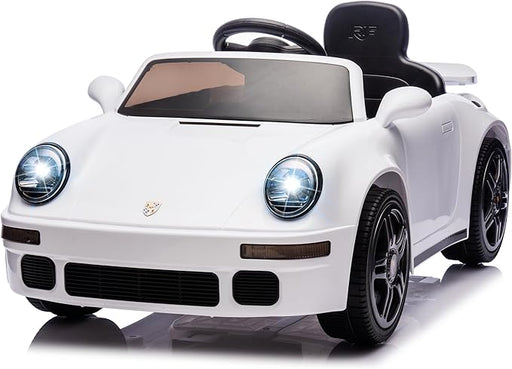 Ride on car for kids Porsche 911 with LED headlights and music