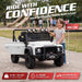 Land Rover Defender ride-on car driving modes, parental remote control and two speeds