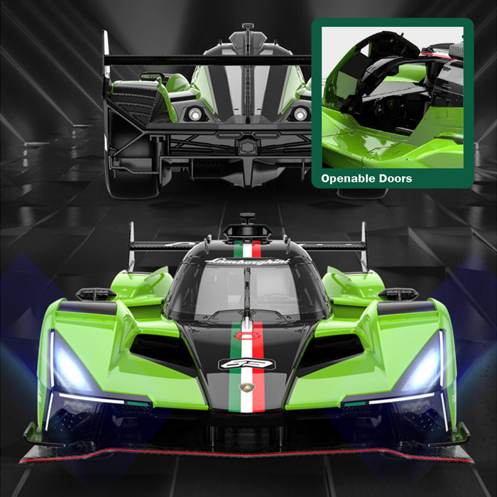 Lamborghini SC63 LMDH RC Car 1/14 Scale Licensed Remote Control Toy Car by Rastar