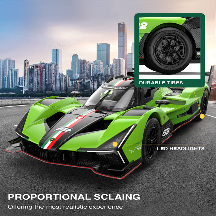 Lamborghini SC63 LMDH RC Car 1/14 Scale Licensed Remote Control Toy Car by Rastar
