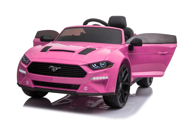 Ford Mustang 24 V pour enfants avec fonction de dérive, sous licence