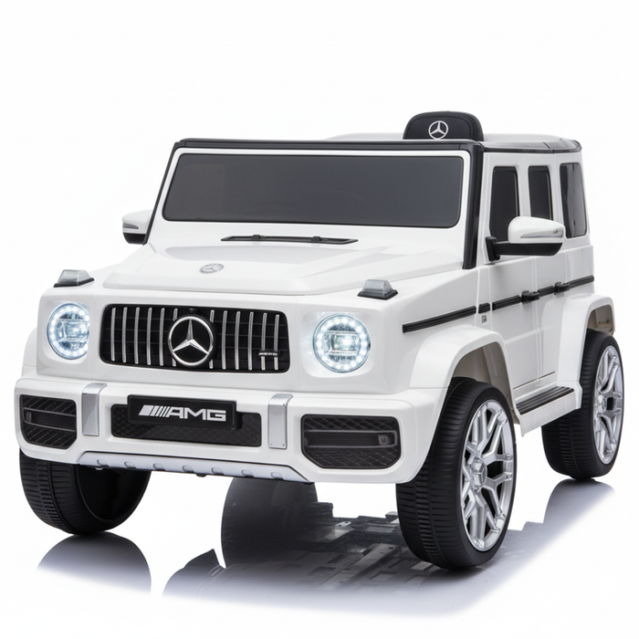 Mercedes-Benz AMG G63 12V Ride on Car with Remote Control and Leather Seat, Licensed