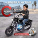 officially licensed BMW kids motorcycle black cruiser style ride on toy