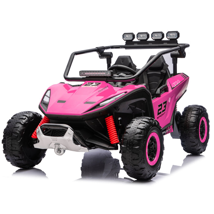 Desert Strike Buggy 24V 2 Seater Kids Ride-On UTV with LED Lights