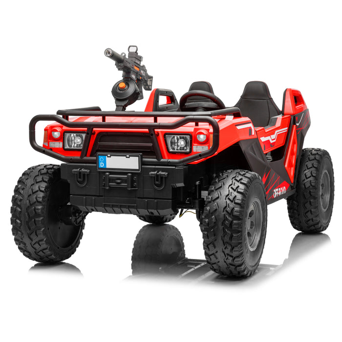 Dune Buggy 2 Seater 24V Off-Road UTV with EVA Tires and Remote Control, 4WD