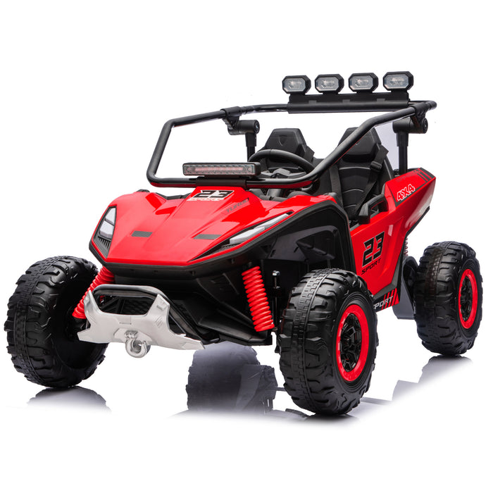 Desert Strike Buggy 24V 2 Seater Kids Ride-On UTV with LED Lights