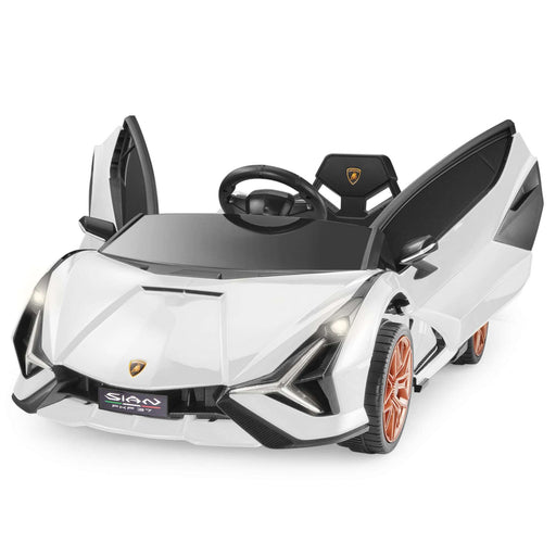 Kids electric Lamborghini ride-on car with 2.4G remote control.