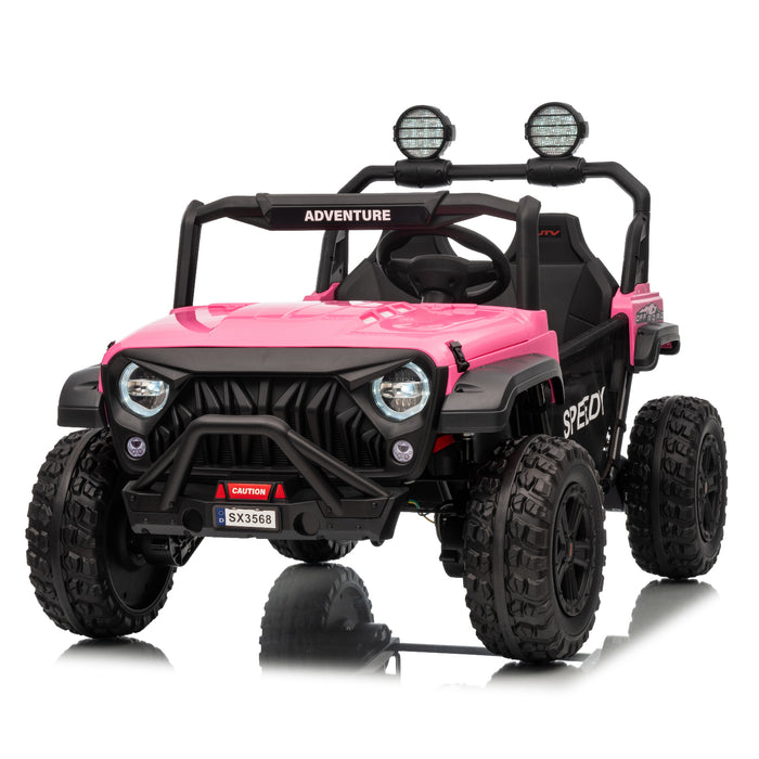 Spring suspension system of electric buggy for kids’ smooth ride