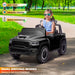 24V RAM Ride-On Truck Specs – Bluetooth MP3, Remote Control, LED Lights, Suspension