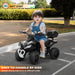 Toddler riding Voltz Toys Kids Electric ATV Quad 6V Four-Wheeler