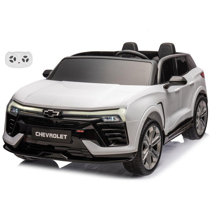 Chevrolet Blazer 24V 2 Seater Ride on Car for Kids with Remote Control, Open Doors, LED Lights and Music