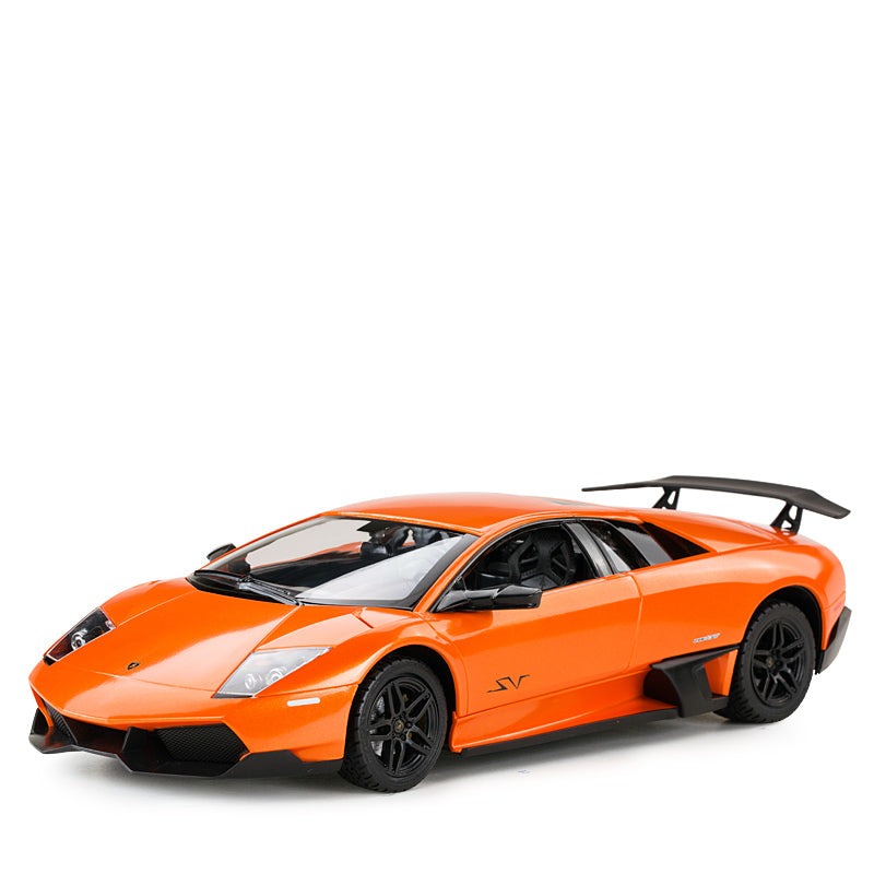 Lamborghini Murcielago LP670 4 RC Car 1 14 Scale Licensed Remote Control Toy Car with Working Lights by Rastar