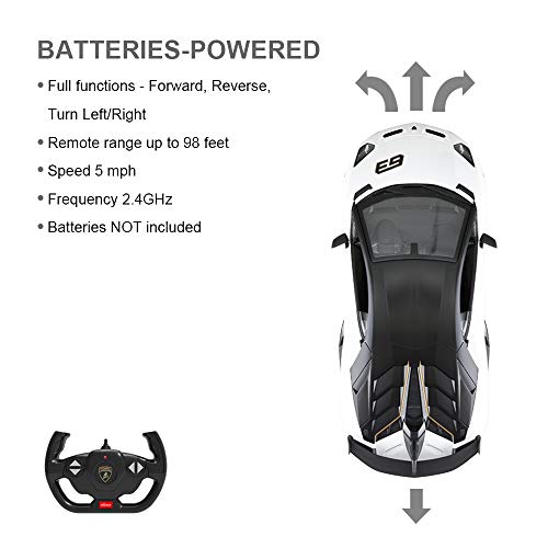 Voltz Toys 1/14 Scale RC Lamborghini SC63 - Licensed Remote Control Car With Opening Doors & Lights