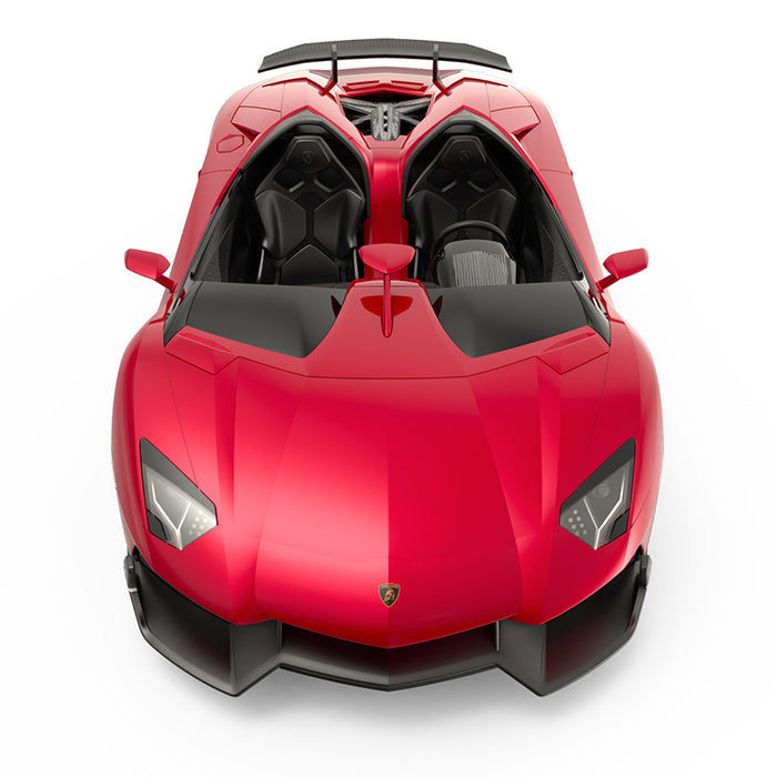 Lamborghini Aventador J RC Car 1/12 Scale Licensed Remote Control Toy Car avec feux de travail par Rastar