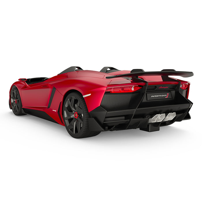 Lamborghini Aventador J RC Car 1/12 Scale Licensed Remote Control Toy Car avec feux de travail par Rastar