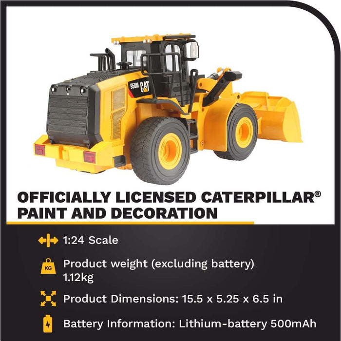 Radio Controlled 1:24 Scale CAT 950M Wheel Loader