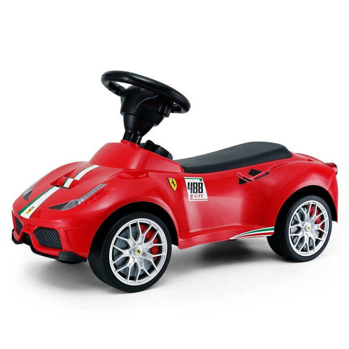 【COMING SOON】Rastar Ferrari 488 GTE Toddler Baby Walker Pedal Racer Car Foot to Floor - Voltz Toys - Voltz Toys