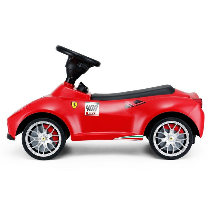 【COMING SOON】Rastar Ferrari 488 GTE Toddler Baby Walker Pedal Racer Car Foot to Floor - Voltz Toys - Voltz Toys